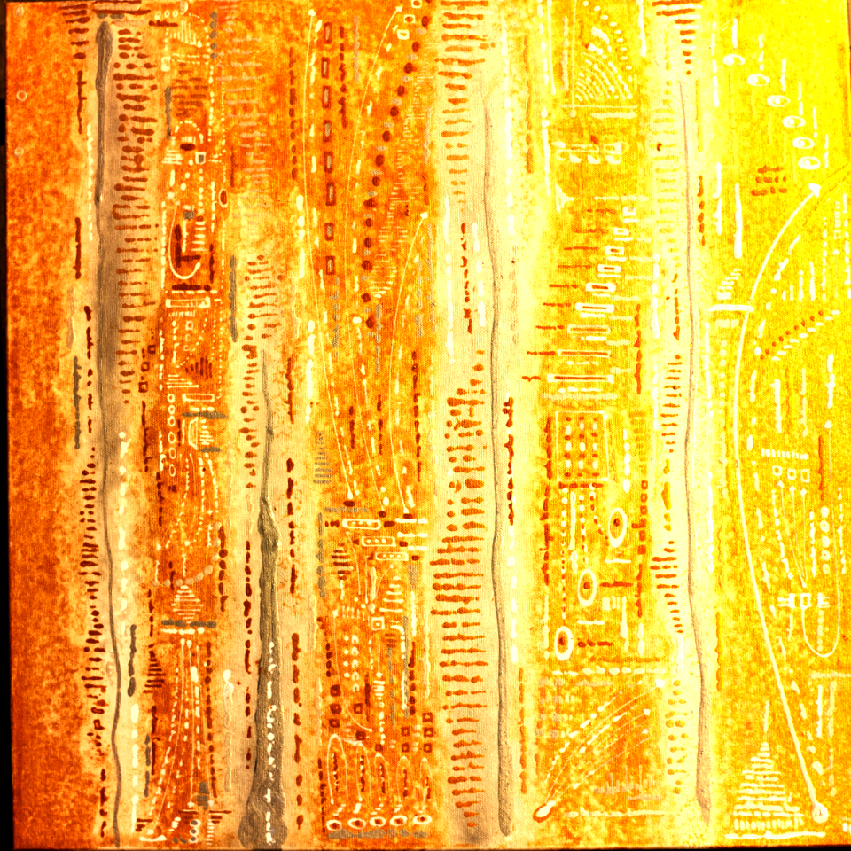 Quadro MEMORIES3 C3 di Paola Santagostino